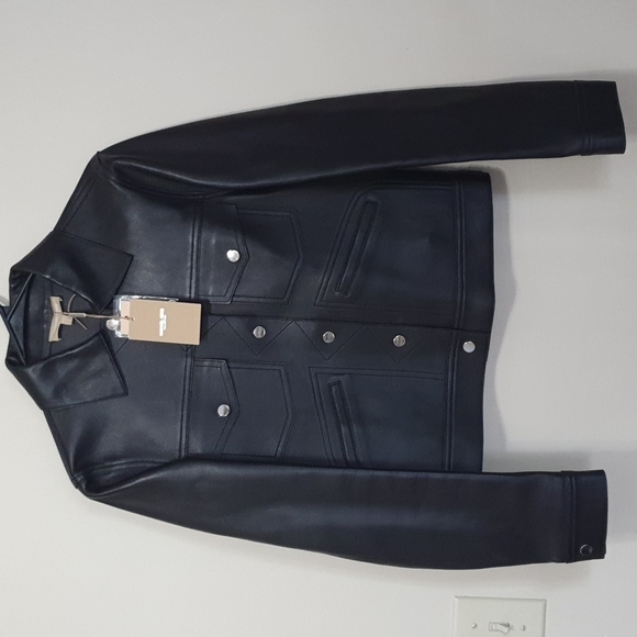 NWT Michael Kors Collection Lamb Leather Jacket - Picture 3 of 8